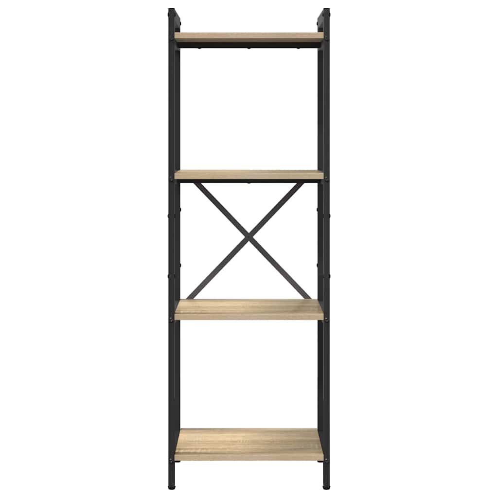 Boekenkast Sonoma eiken 40 x 30 x 118 cm Bewerkt hout