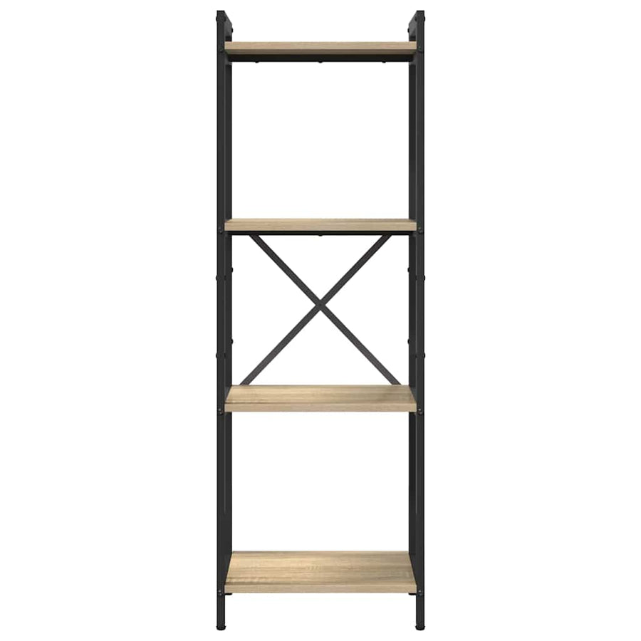 Boekenkast Sonoma eiken 40 x 30 x 118 cm Bewerkt hout