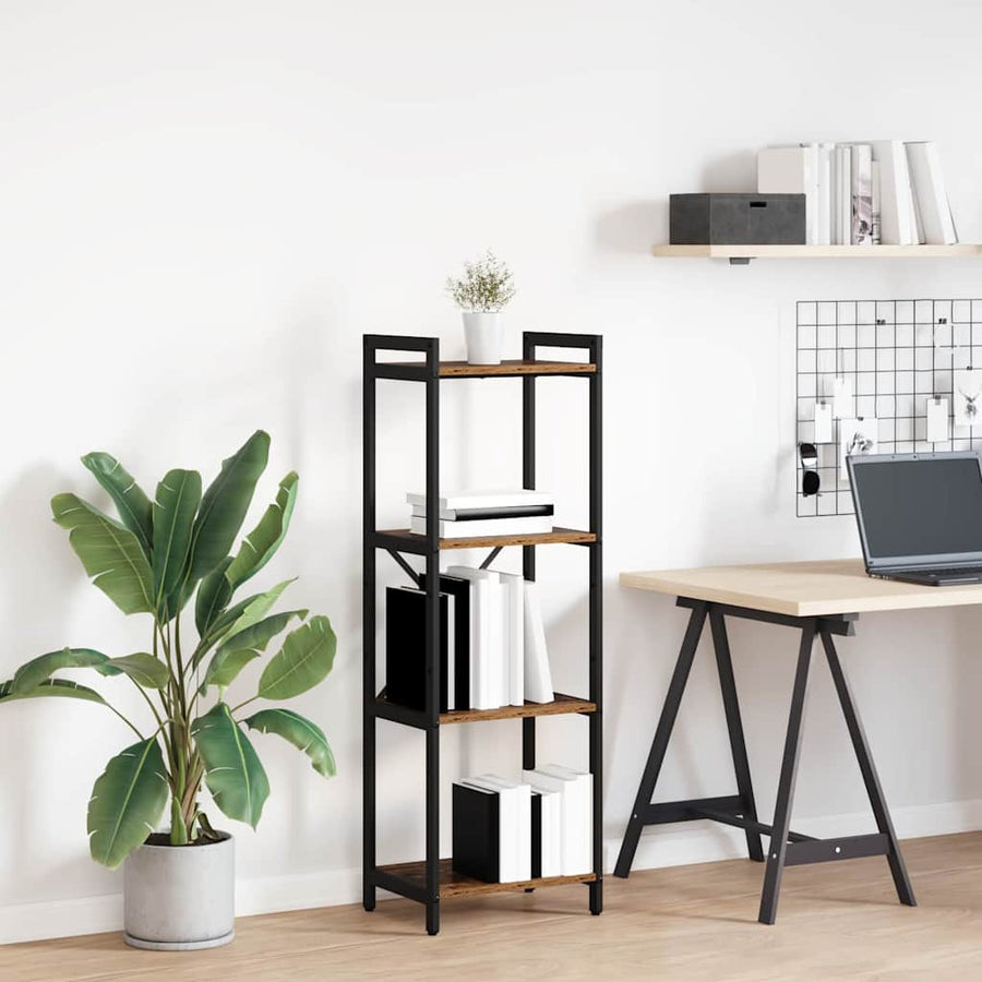 Boekenkast Oud hout 40 x 30 x 118 cm Massief hout