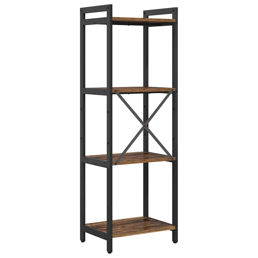 Boekenkast Oud hout 40 x 30 x 118 cm Massief hout