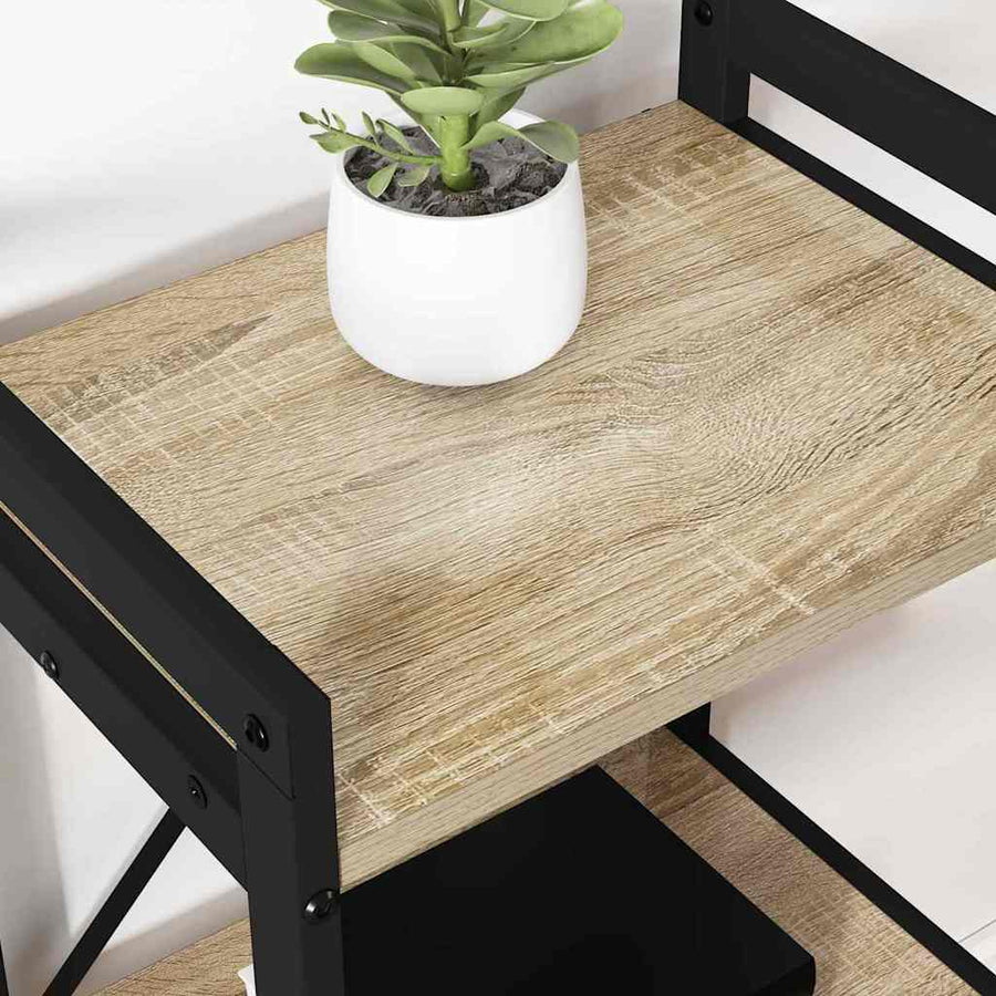 Boekenkast Sonoma eiken 40 x 30 x 83 cm Bewerkt hout