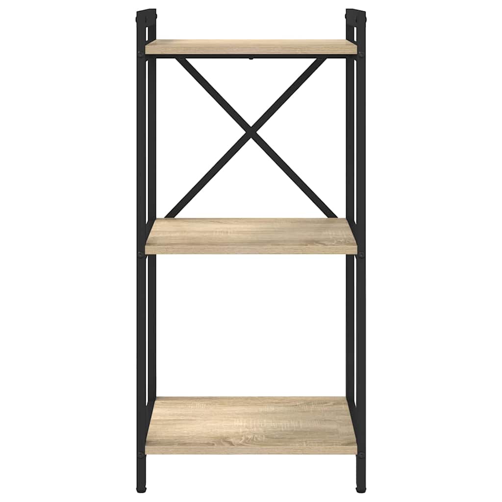 Boekenkast Sonoma eiken 40 x 30 x 83 cm Bewerkt hout