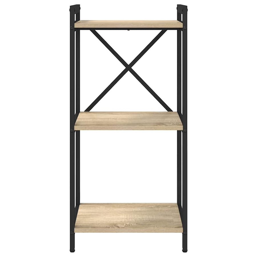 Boekenkast Sonoma eiken 40 x 30 x 83 cm Bewerkt hout