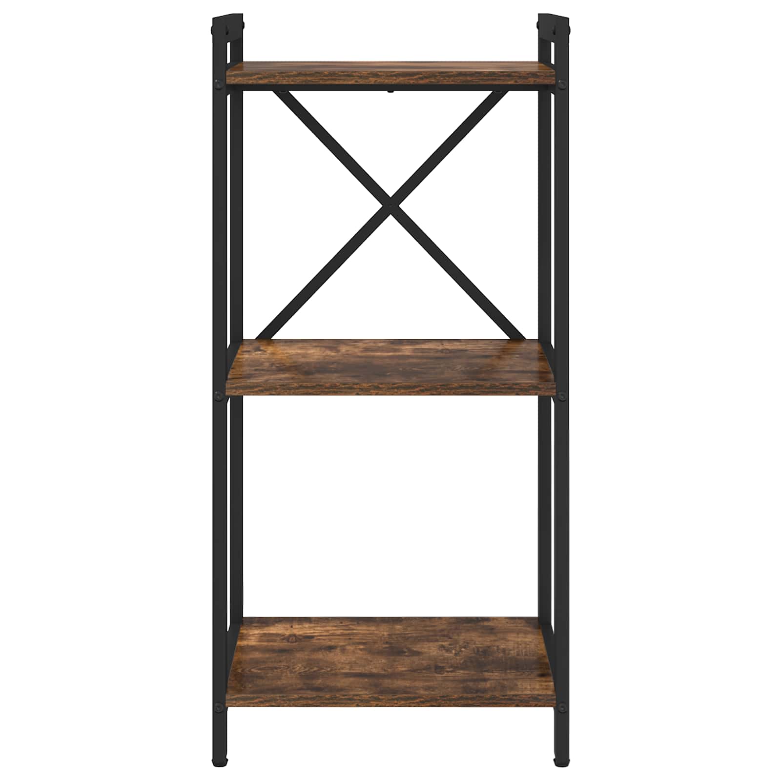 Boekenkast Gerookt eiken 40 x 30 x 85 cm Bewerkt hout