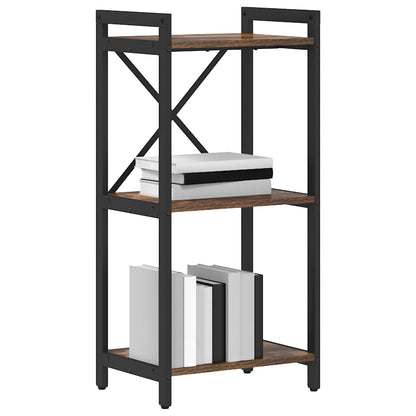 Boekenkast Gerookt eiken 40 x 30 x 85 cm Bewerkt hout