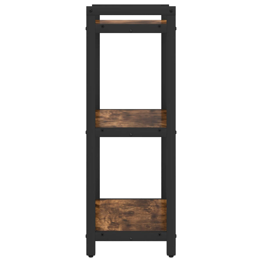 Boekenkast Gerookt eiken 40 x 30 x 85 cm Bewerkt hout