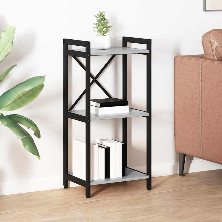 Boekenkast Grijs sonoma 40 x 30 x 83 cm Bewerkt hout