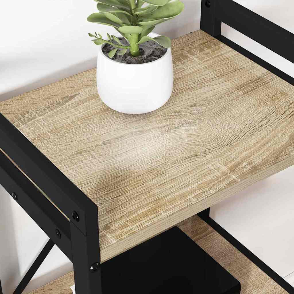 Boekenkast Sonoma eiken 40 x 30 x 48.5 cm Bewerkt hout