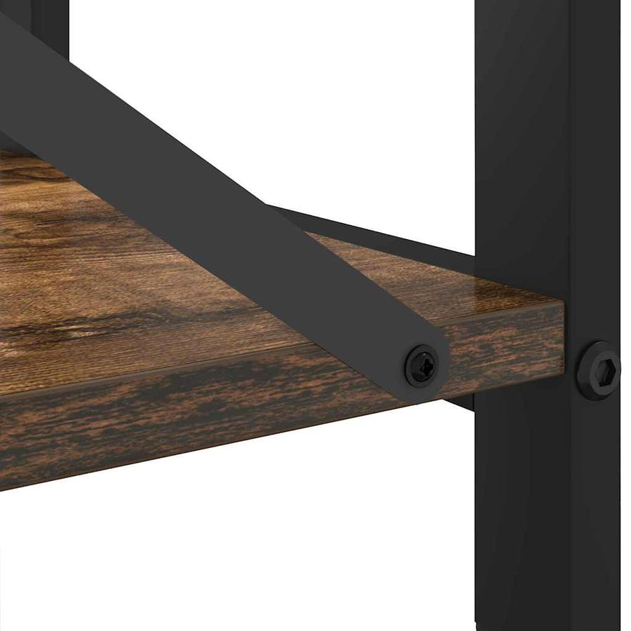 Boekenkast Gerookt eiken 40 x 30 x 48.5 cm Bewerkt hout