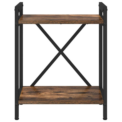 Boekenkast Gerookt eiken 40 x 30 x 48.5 cm Bewerkt hout