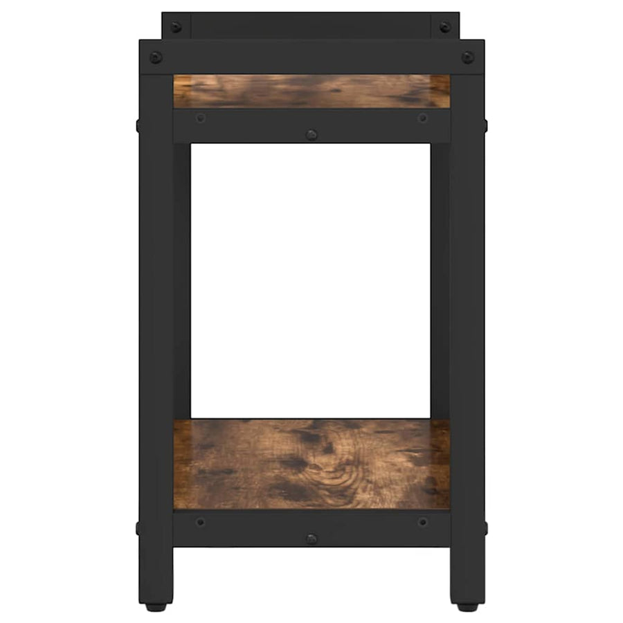 Boekenkast Gerookt eiken 40 x 30 x 48.5 cm Bewerkt hout