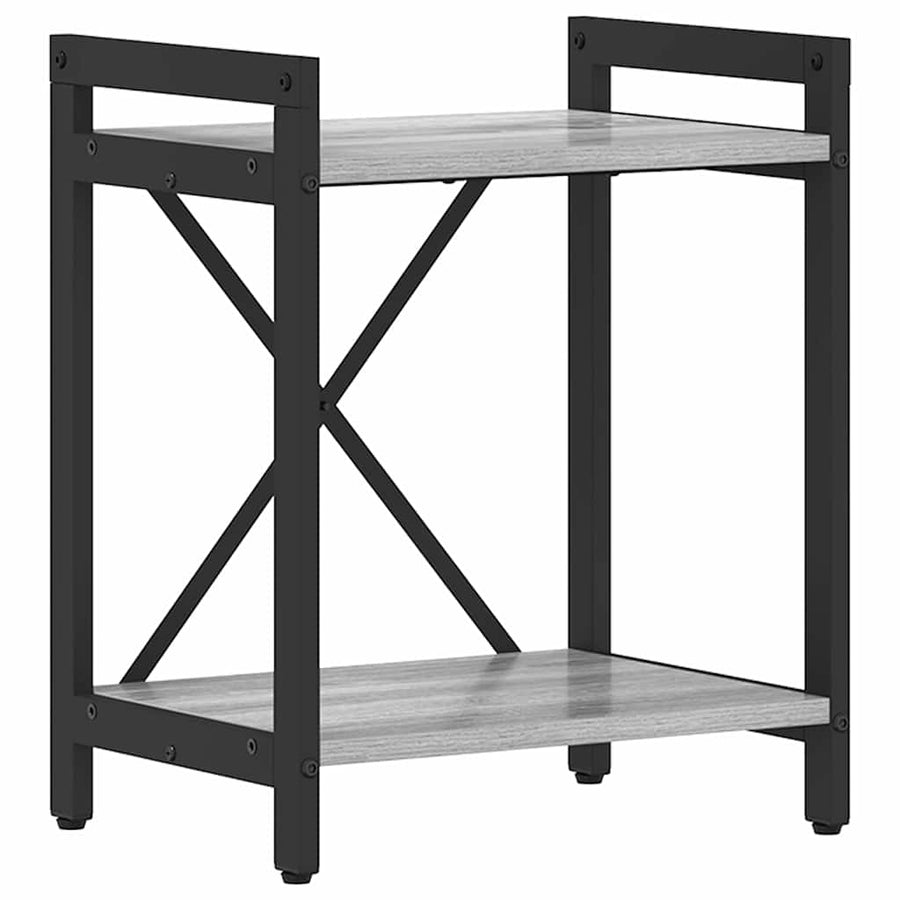 Boekenkast Grijs sonoma 40 x 30 x 48.5 cm Bewerkt hout