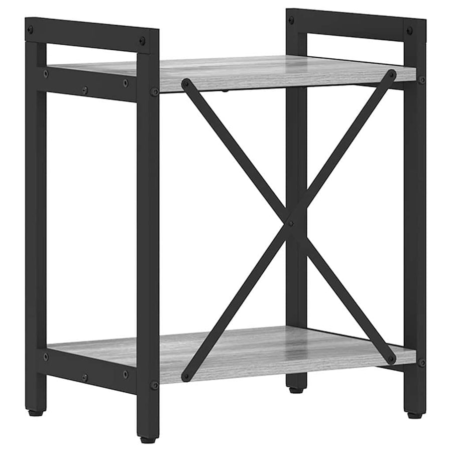 Boekenkast Grijs sonoma 40 x 30 x 48.5 cm Bewerkt hout
