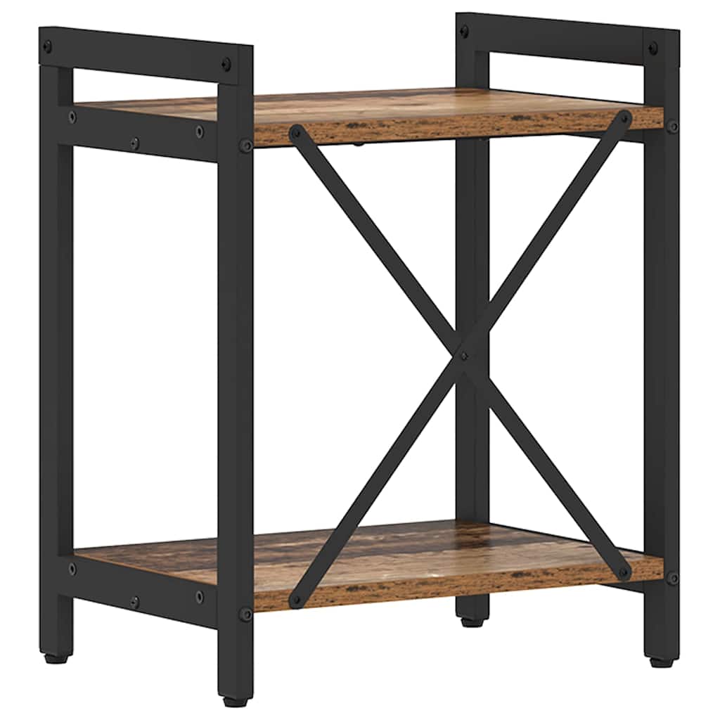Boekenkast Oud hout 40 x 30 x 48.5 cm Bewerkt hout