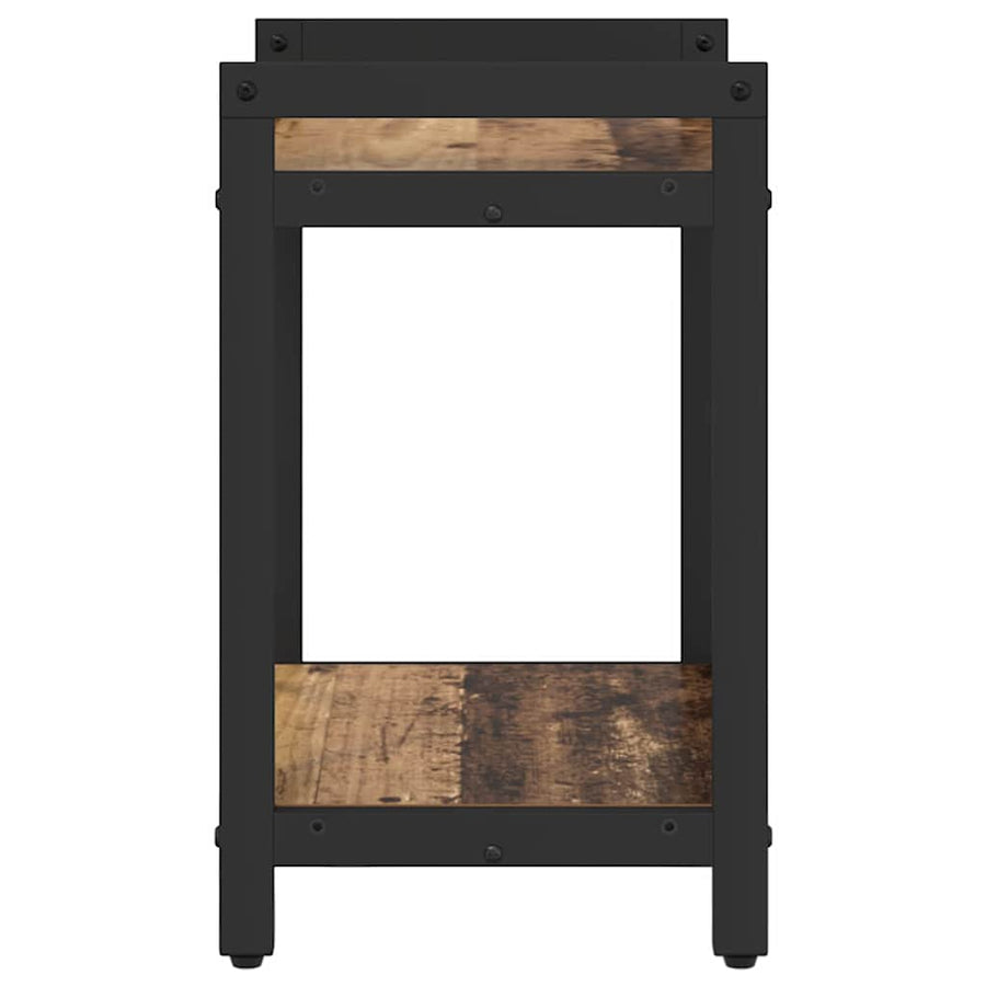 Boekenkast Oud hout 40 x 30 x 48.5 cm Bewerkt hout
