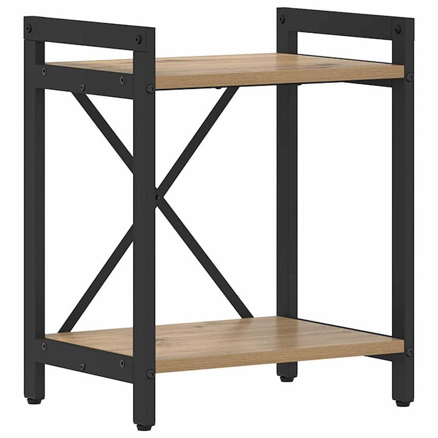 Boekenkast artisanaal eikenkleurig 40 x 30 x 48.5 cm