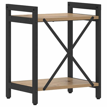 Boekenkast artisanaal eikenkleurig 40 x 30 x 48.5 cm