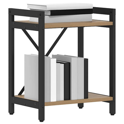 Boekenkast artisanaal eikenkleurig 40 x 30 x 48.5 cm