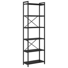 Boekenkast Zwart eiken 60 x 30 x 188 cm Spaanplaat