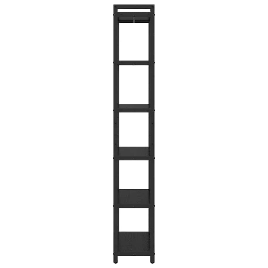 Boekenkast Zwart eiken 60 x 30 x 188 cm Spaanplaat