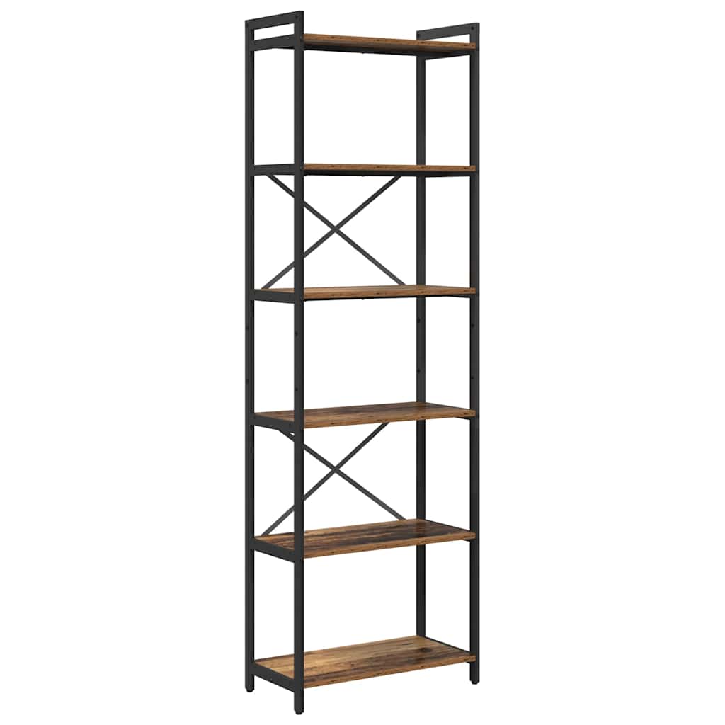 Boekenkast Oud hout 60 x 30 x 188 cm Oude hout