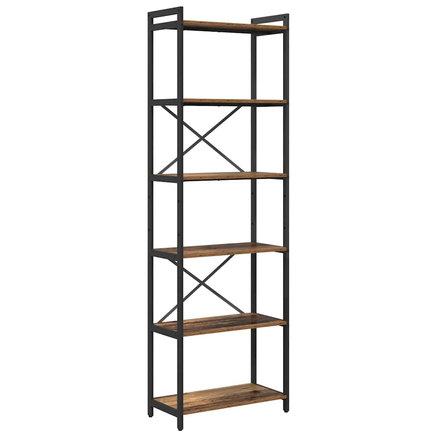 Boekenkast Oud hout 60 x 30 x 188 cm Oude hout