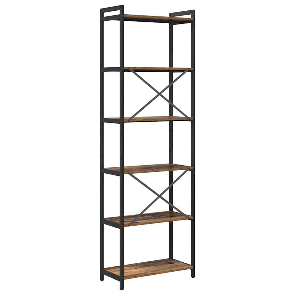 Boekenkast Oud hout 60 x 30 x 188 cm Oude hout