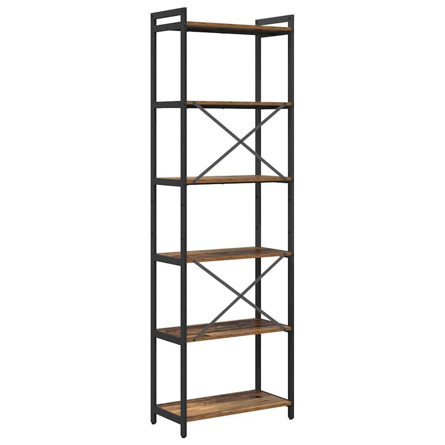 Boekenkast Oud hout 60 x 30 x 188 cm Oude hout
