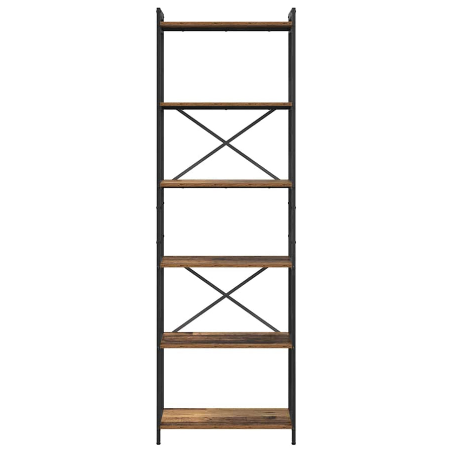 Boekenkast Oud hout 60 x 30 x 188 cm Oude hout