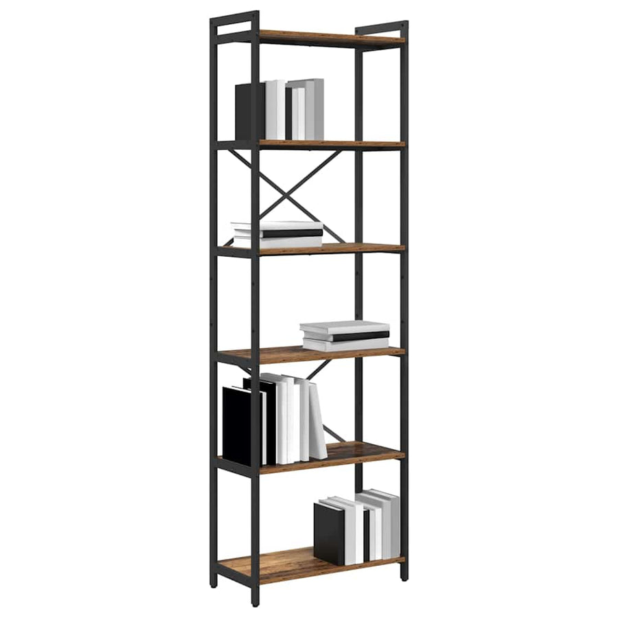 Boekenkast Oud hout 60 x 30 x 188 cm Oude hout