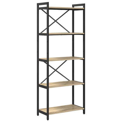 Boekenkast Sonoma eiken 60 x 30 x 153 cm Bewerkt hout