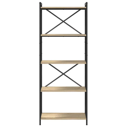 Boekenkast Sonoma eiken 60 x 30 x 153 cm Bewerkt hout