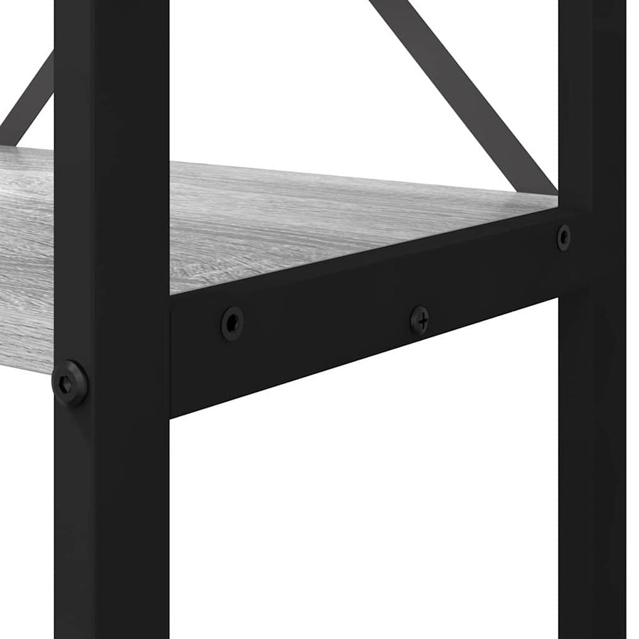 Boekenkast Grijs sonoma 60 x 30 x 153 cm Bewerkt hout