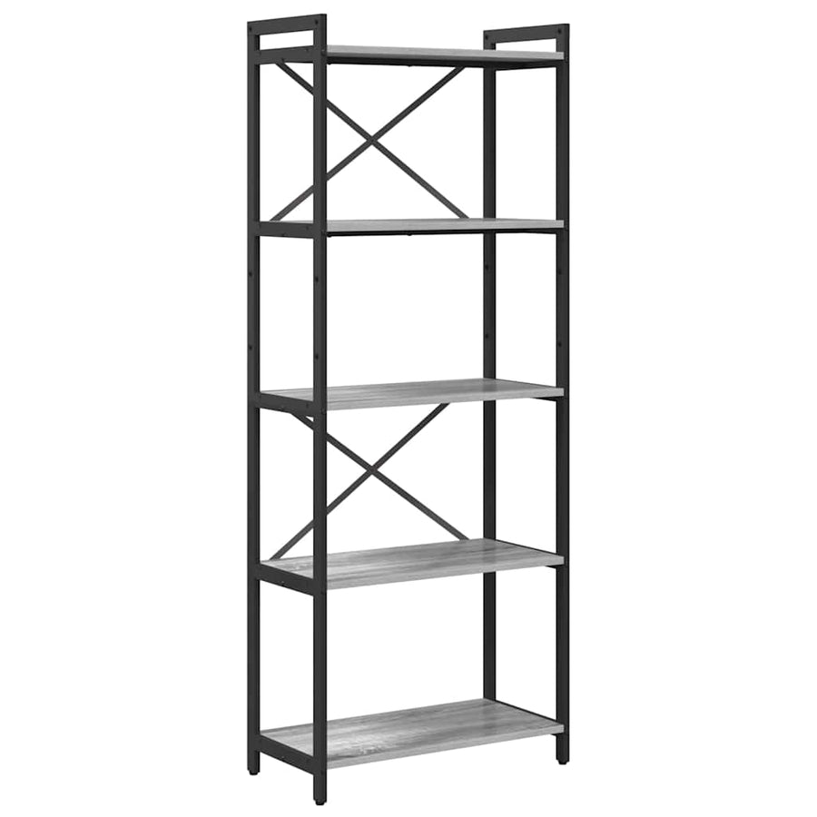 Boekenkast Grijs sonoma 60 x 30 x 153 cm Bewerkt hout