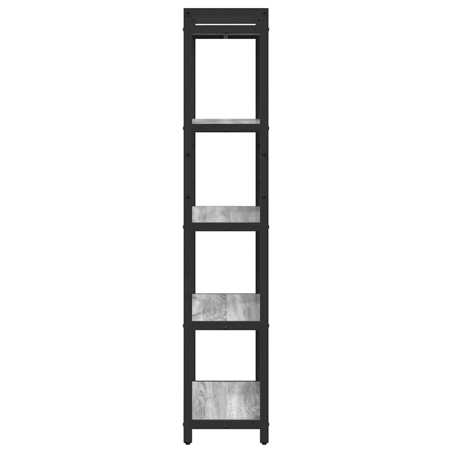 Boekenkast Grijs sonoma 60 x 30 x 153 cm Bewerkt hout