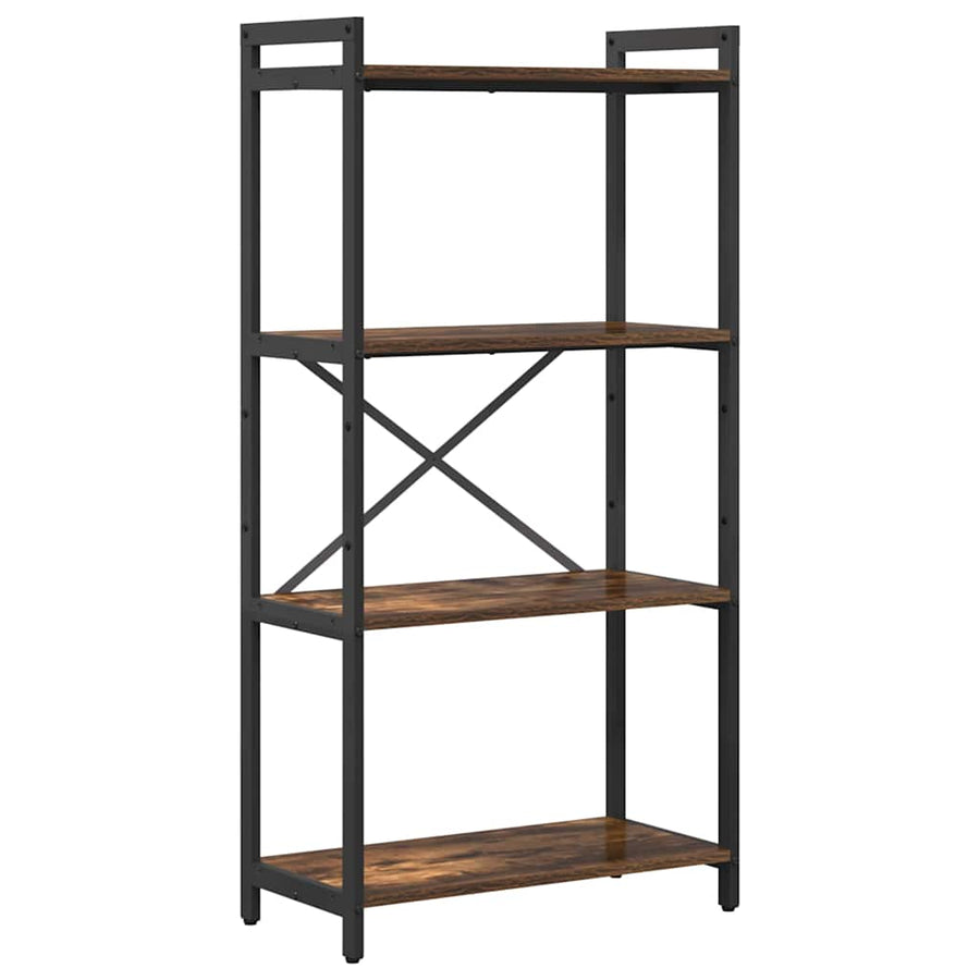 Boekenkast Gerookt eiken 60 x 30 x 118 cm Spaanplaat