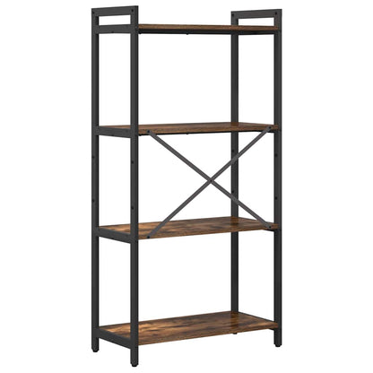 Boekenkast Gerookt eiken 60 x 30 x 118 cm Spaanplaat