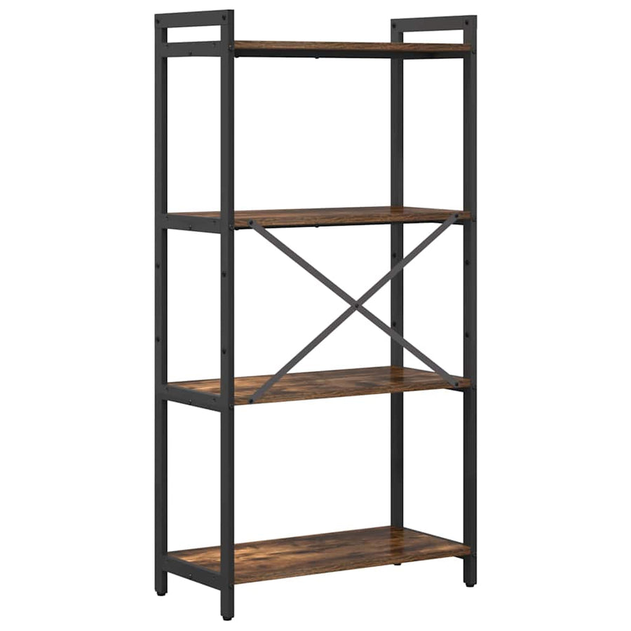 Boekenkast Gerookt eiken 60 x 30 x 118 cm Spaanplaat