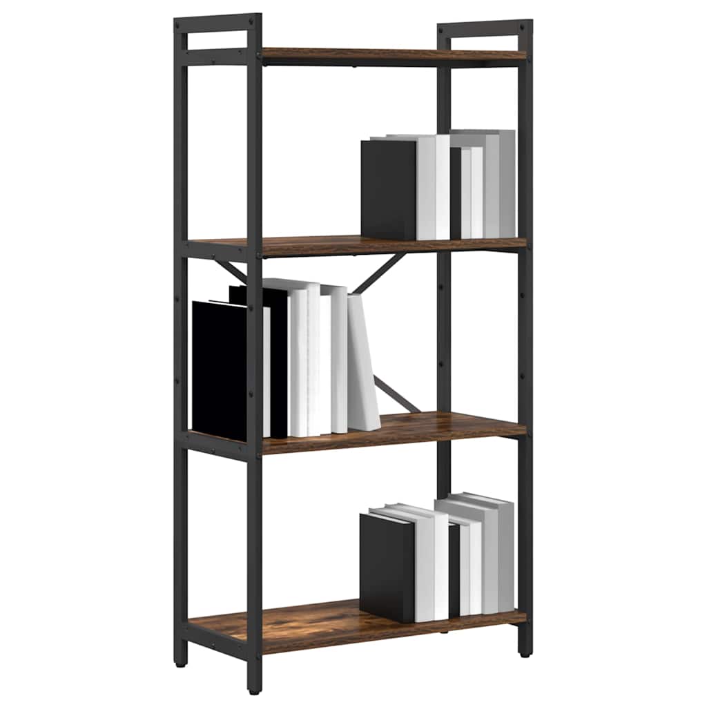 Boekenkast Gerookt eiken 60 x 30 x 118 cm Spaanplaat