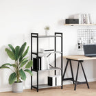 Boekenkast 60x30x118 cm grijs sonoma bewerkt hout