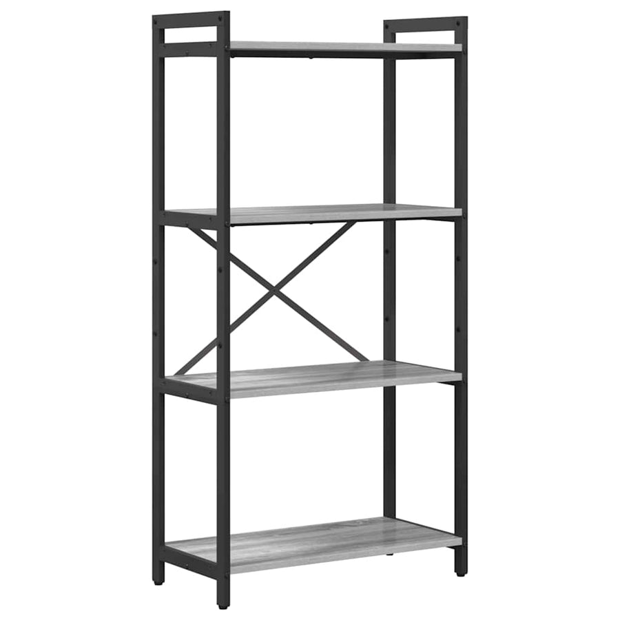 Boekenkast Grijs sonoma 60 x 30 x 118 cm Bewerkt hout