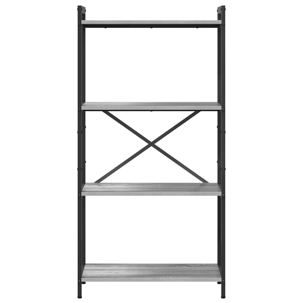 Boekenkast Grijs sonoma 60 x 30 x 118 cm Bewerkt hout