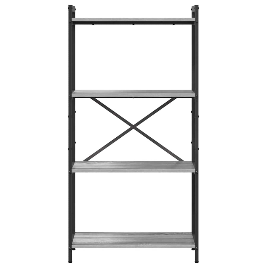Boekenkast Grijs sonoma 60 x 30 x 118 cm Bewerkt hout
