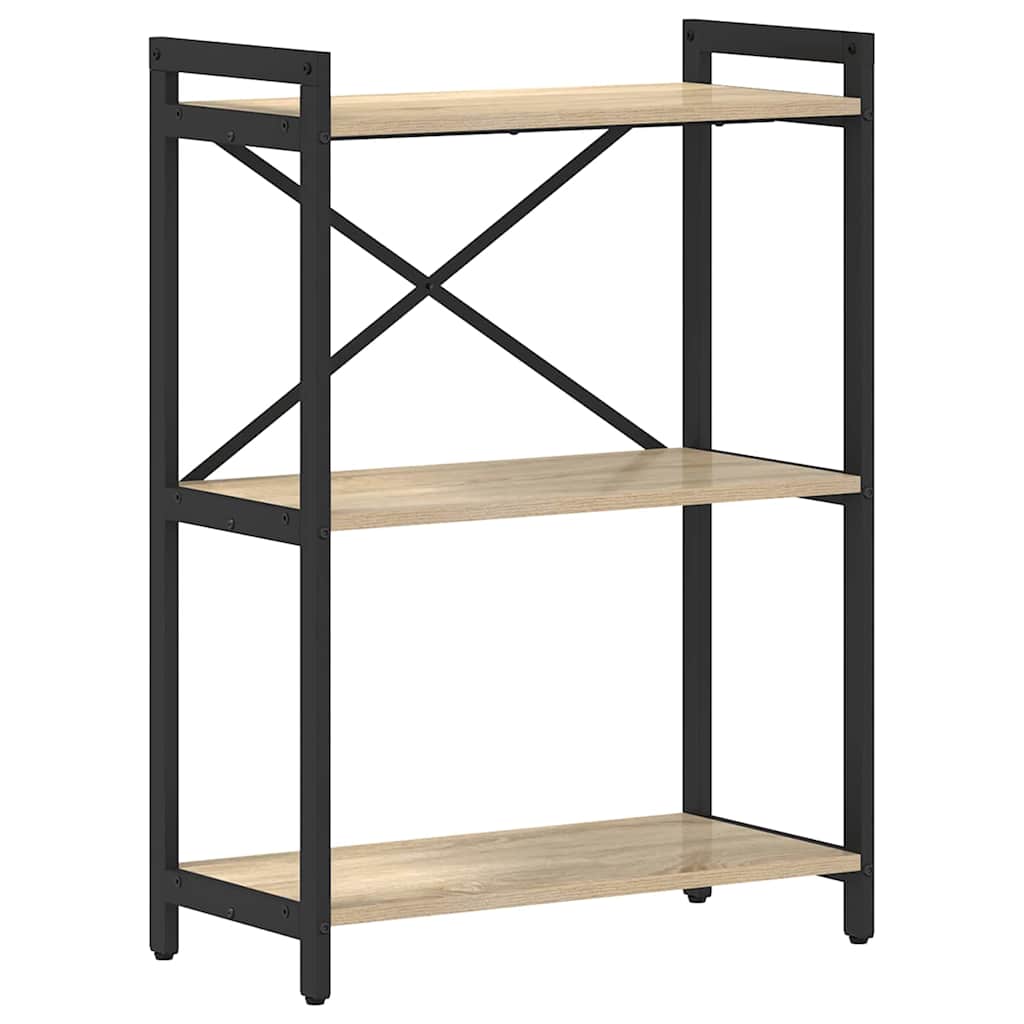 Boekenkast Sonoma eiken 60 x 30 x 83 cm Bewerkt hout