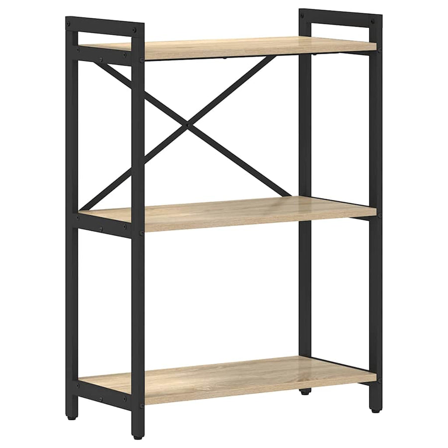 Boekenkast Sonoma eiken 60 x 30 x 83 cm Bewerkt hout