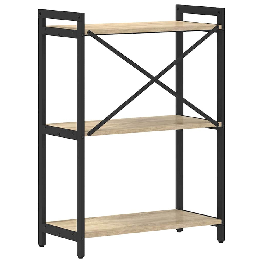 Boekenkast Sonoma eiken 60 x 30 x 83 cm Bewerkt hout