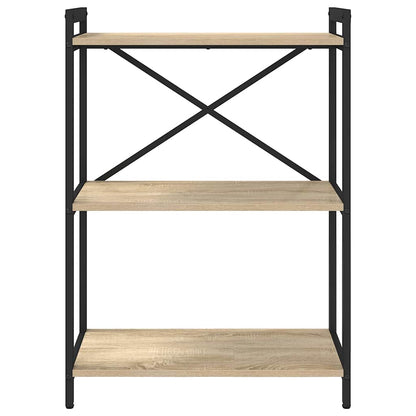 Boekenkast Sonoma eiken 60 x 30 x 83 cm Bewerkt hout