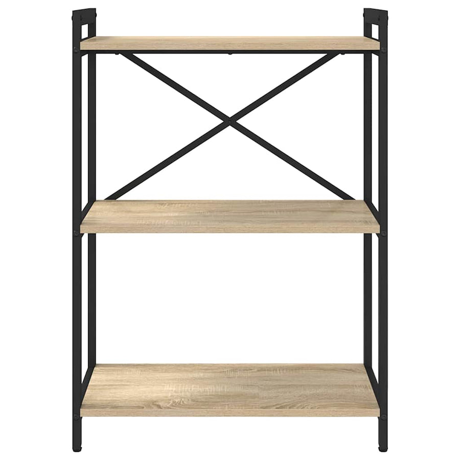 Boekenkast Sonoma eiken 60 x 30 x 83 cm Bewerkt hout