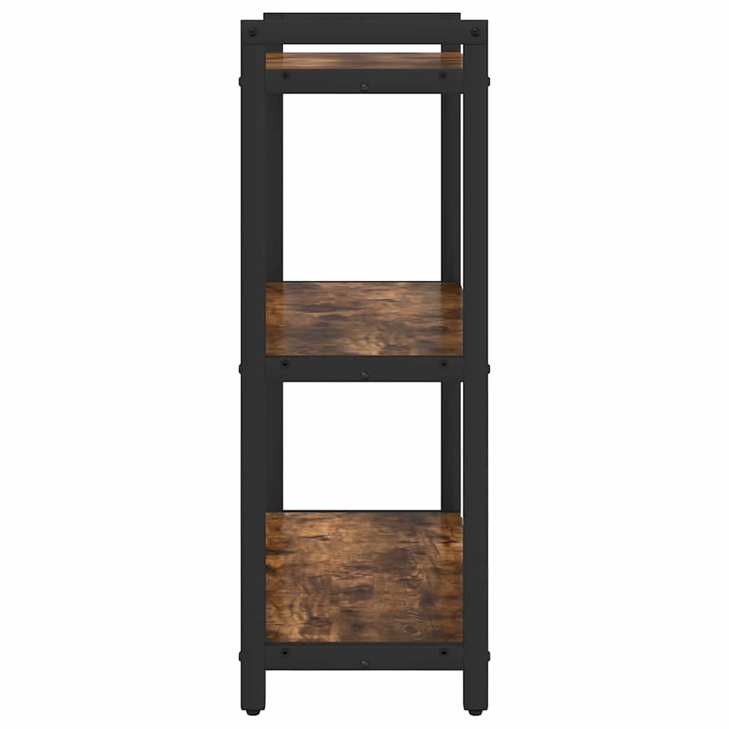 Boekenkast Gerookt eiken 60 x 30 x 83 cm Bewerkt hout