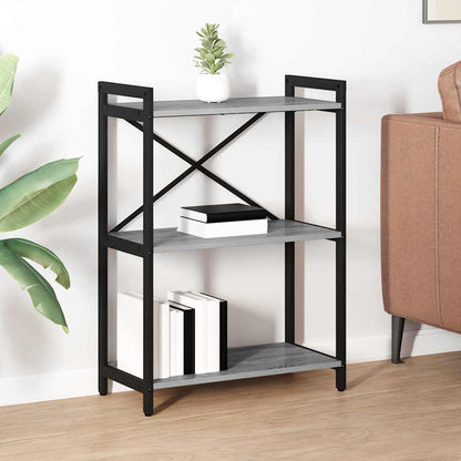 Boekenkast Grijs sonoma 60 x 30 x 83 cm Bewerkt hout